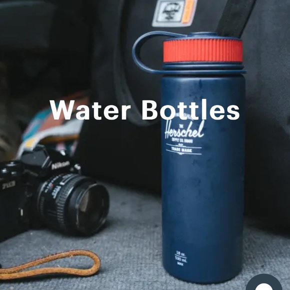 Herschel navy water bottle 18oz 530ml - Picture 4 of 14